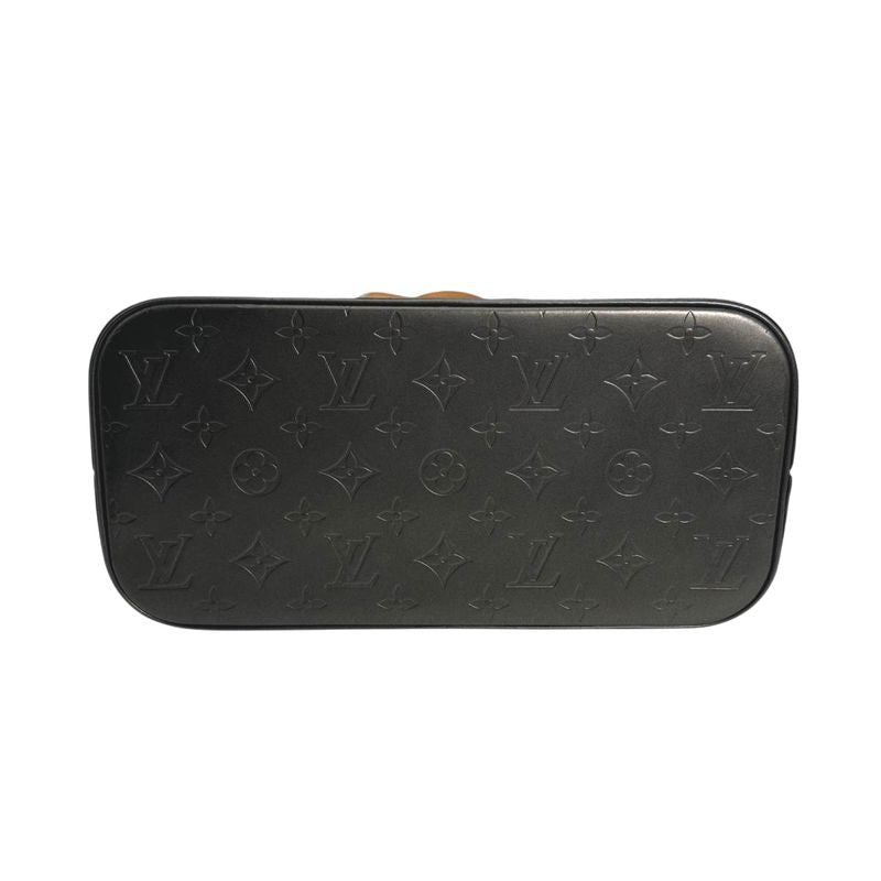 Louis Vuitton Monogram Matte Handbag Stockton Noir