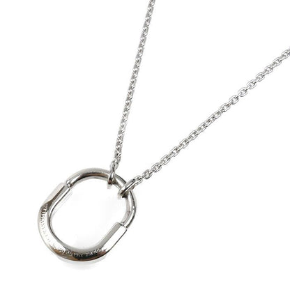 Tiffany & Co. 18K White Gold Rock Small Necklace