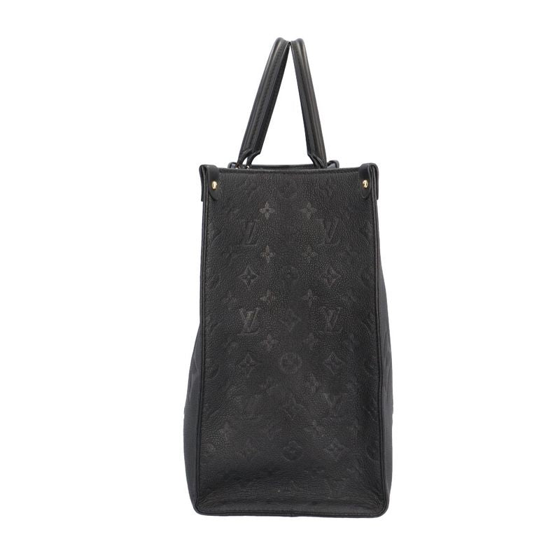 Louis Vuitton Monogram Empreinte Shoulder Bag Black Noir Black