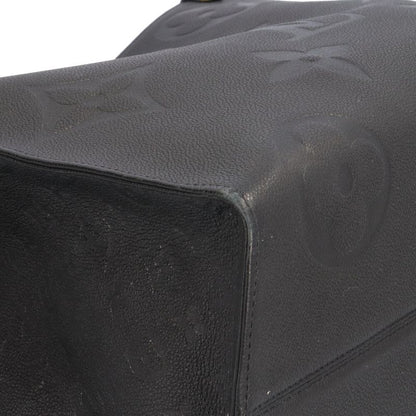 Louis Vuitton Monogram Empreinte Shoulder Bag Black Noir Black