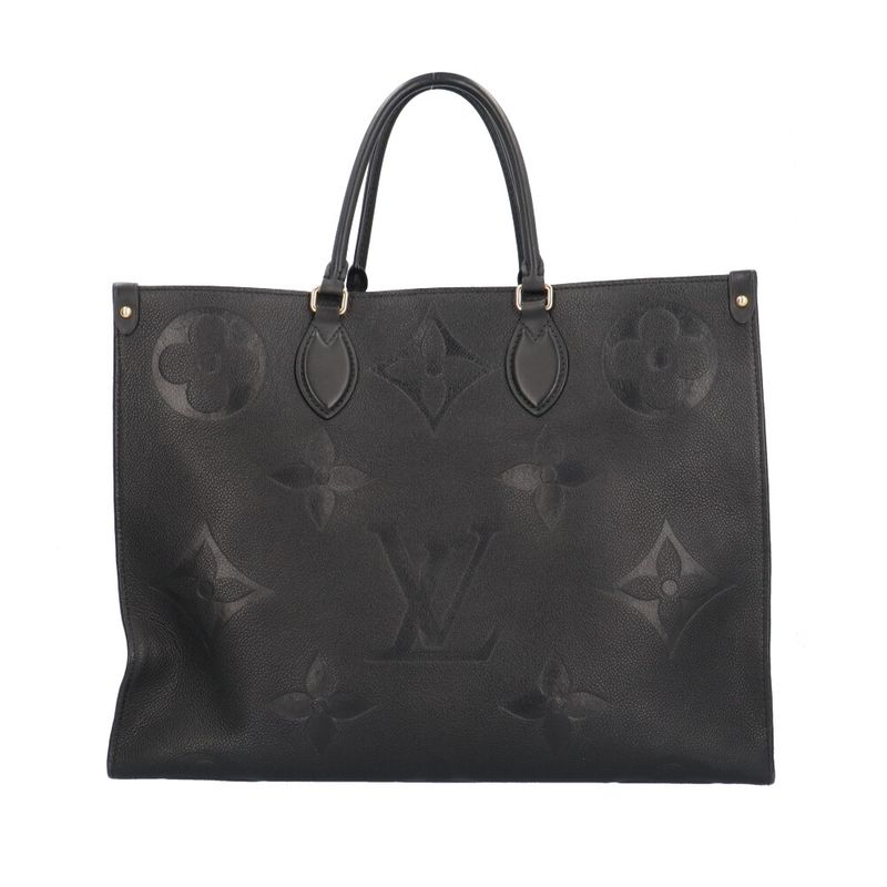 Louis Vuitton Monogram Empreinte Shoulder Bag Black Noir Black