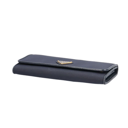 Prada Wallet Nylon Leather Navy Season: All Seasons