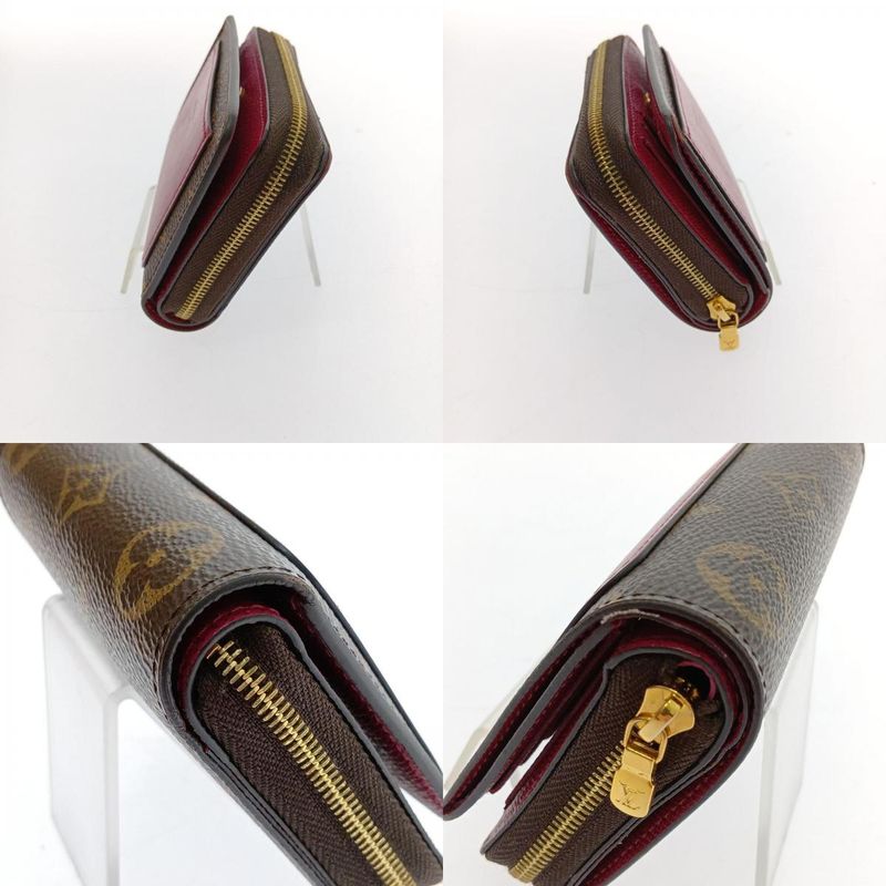 Louis Vuitton Portefeuille Monogram Brown Pink