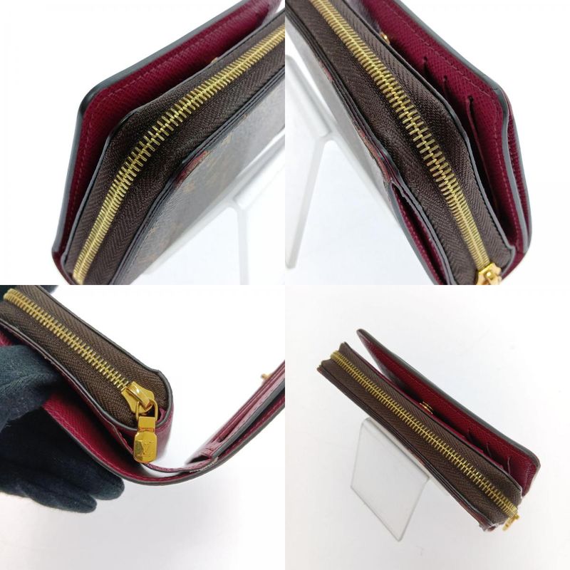 Louis Vuitton Portefeuille Monogram Brown Pink