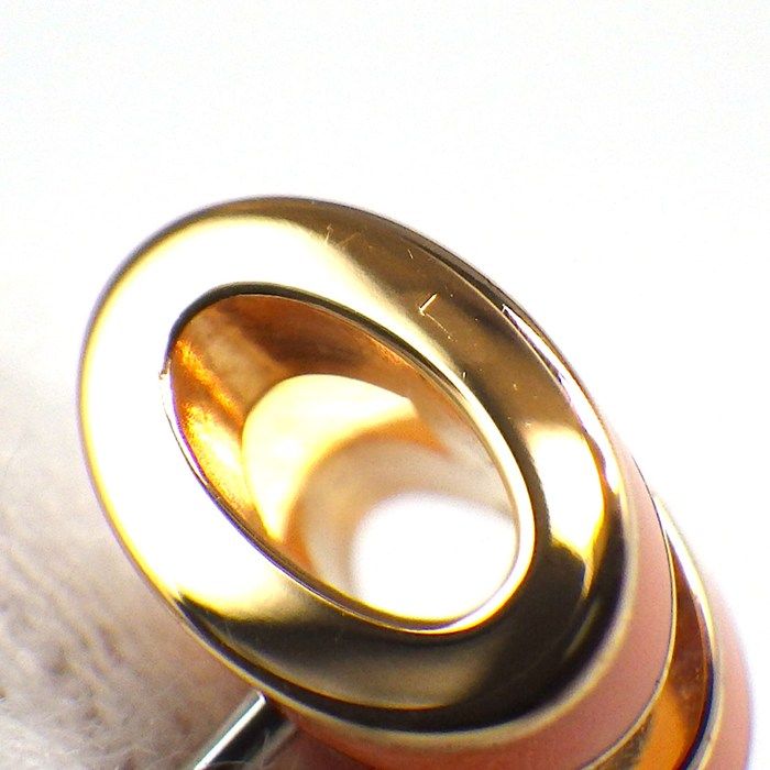 Hermes Earrings Pop Mini Pop Pink Orange Graffiti Lacquer