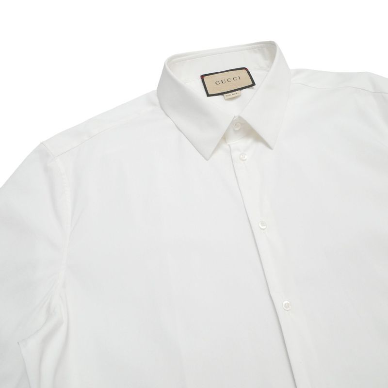Gucci Long Sleeve Shirt 46 18 Dress GG Logo