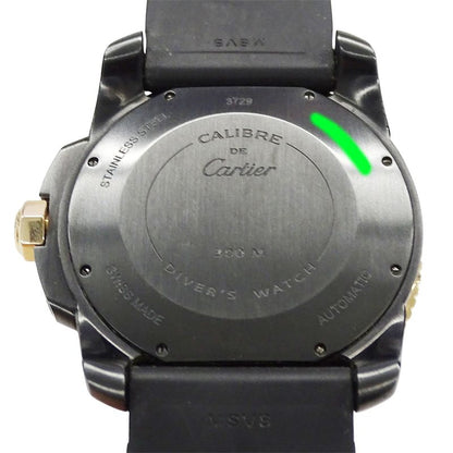 Cartier Watch Caliber Diver Carbon Date Automatic Winding at