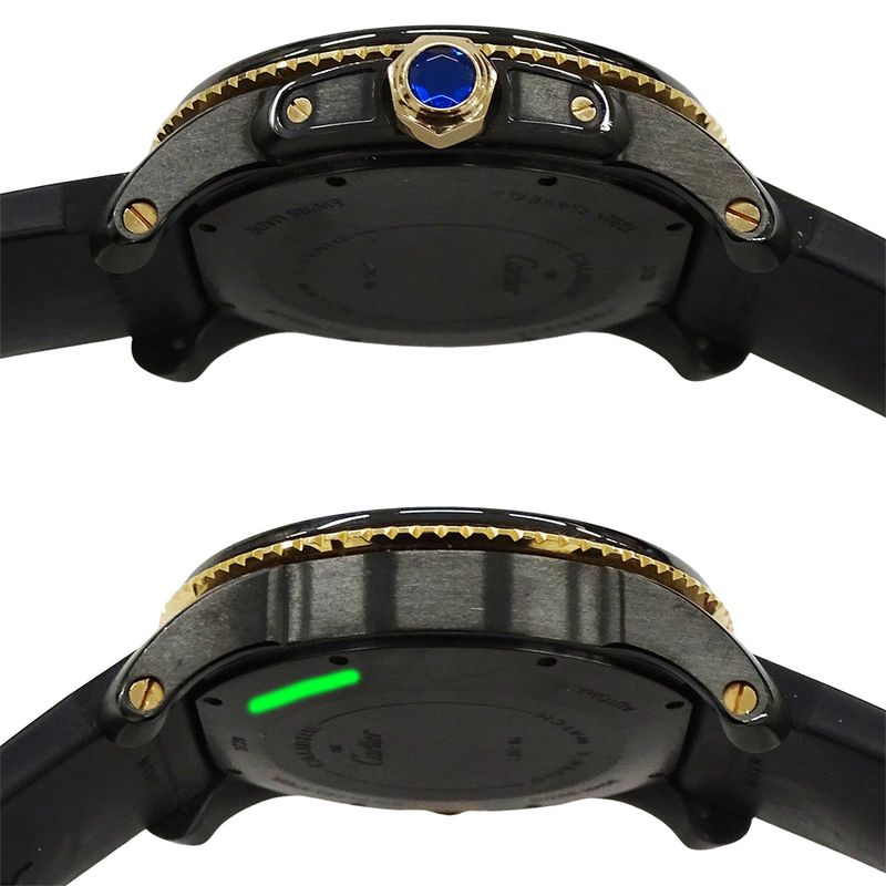 Cartier Watch Caliber Diver Carbon Date Automatic Winding at