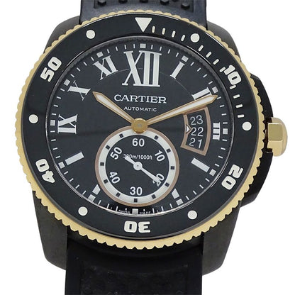 Cartier Watch Caliber Diver Carbon Date Automatic Winding at