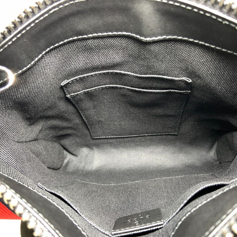 Gucci GG Supreme Small Messenger Bag Black