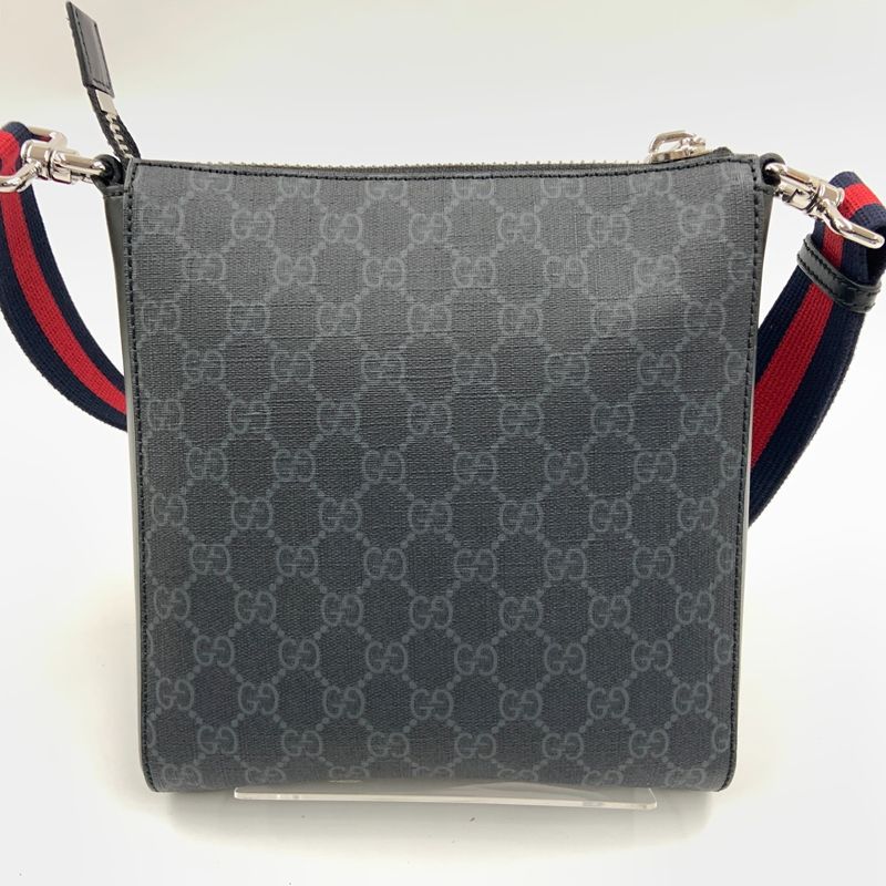 Gucci GG Supreme Small Messenger Bag Black