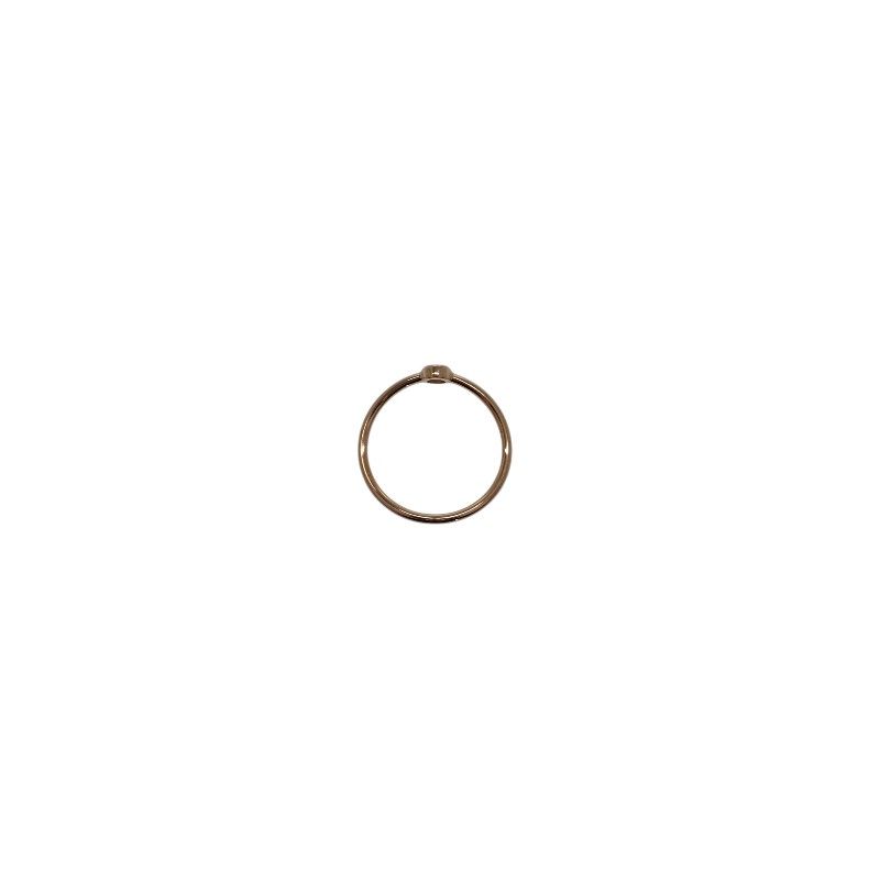 Tiffany & Co. Wave Single Row Ring 18K Pink Gold
