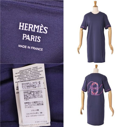 Hermes T-Shirt Dress Short Sleeve