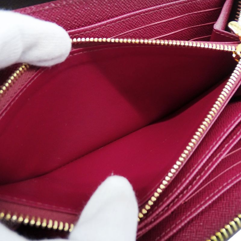 Louis Vuitton Wallet Monogram Canvas Zippy Fuchsia