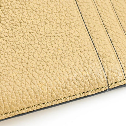 Loewe Wallet Coin Card Holder Khaki Greige