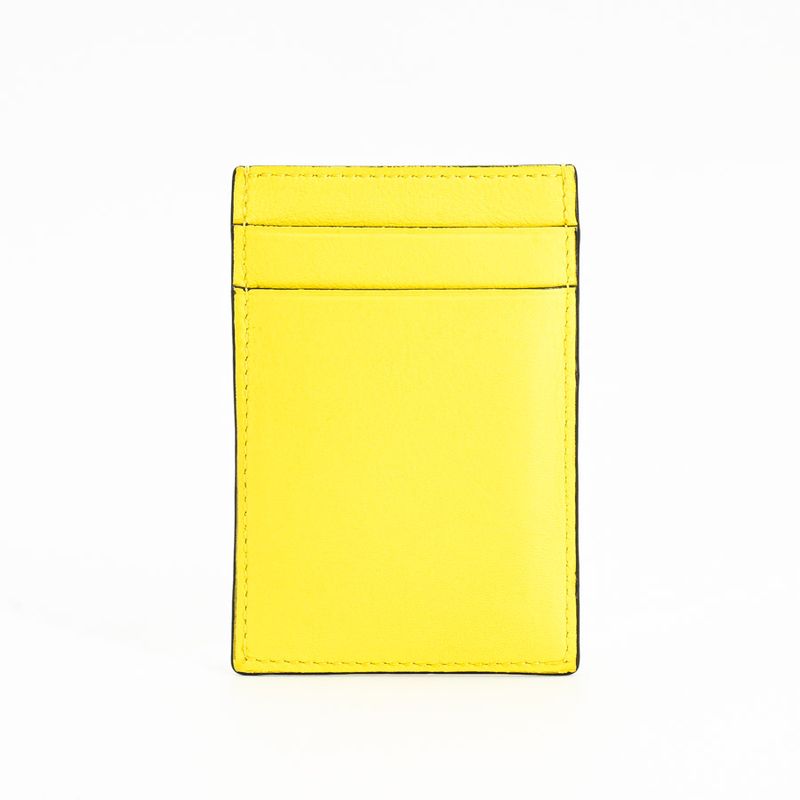 Loewe Card Case Leather Yellow