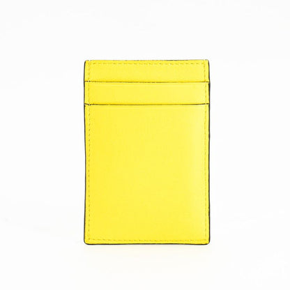 Loewe Card Case Leather Yellow