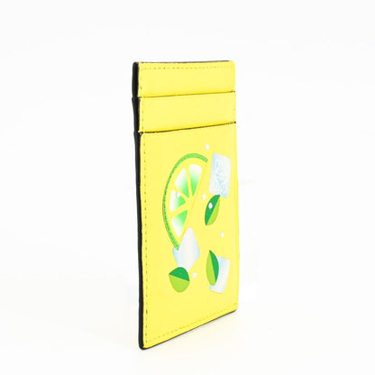 Loewe Card Case Leather Yellow
