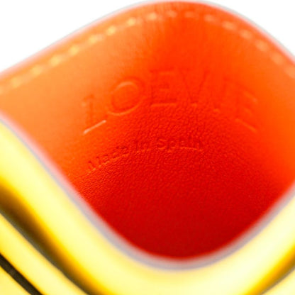 Loewe Card Case Leather Yellow