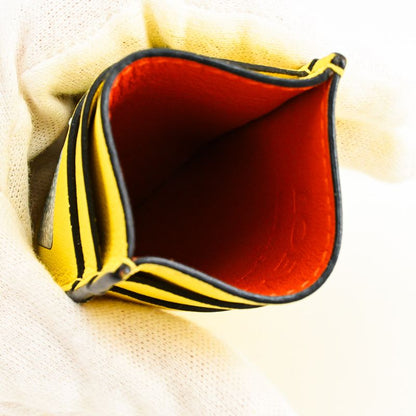 Loewe Card Case Leather Yellow