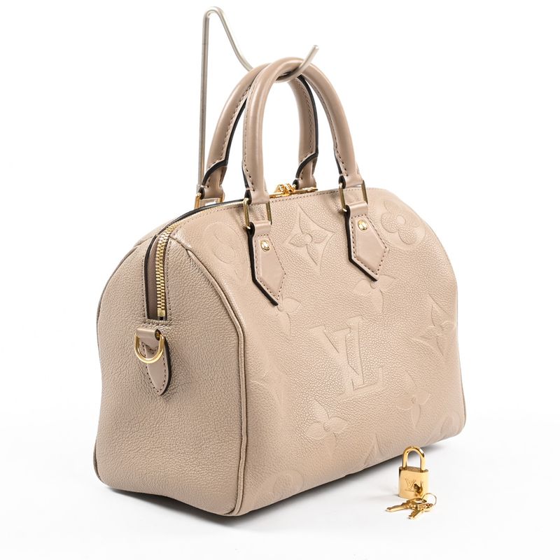 Louis Vuitton Boston Bag Speedy Bandouliere 25 Tourterelle