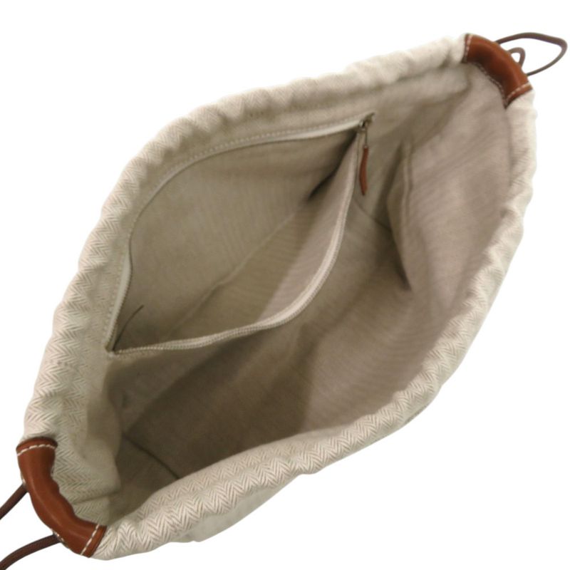 Hermes Fulvi 25 in Cotton Beige Pouch