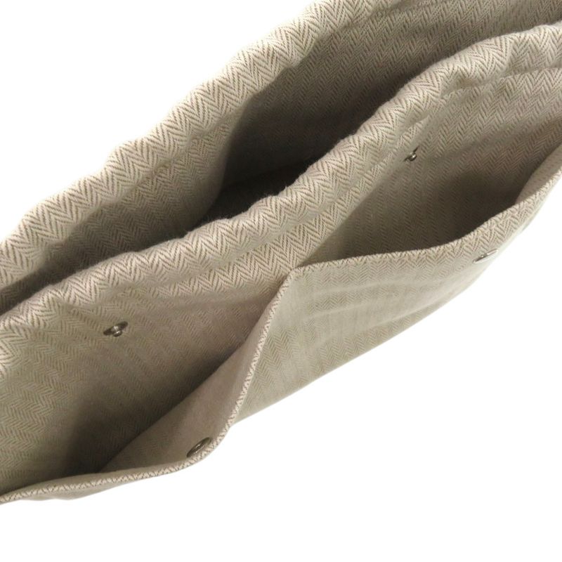 Hermes Fulvi 25 in Cotton Beige Pouch