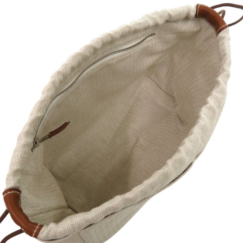 Hermes Fulvi 25 in Cotton Beige Pouch