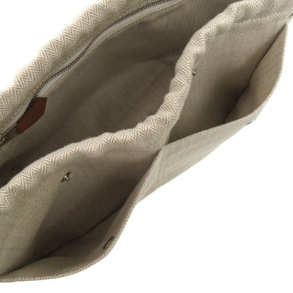 Hermes Fulvi 25 in Cotton Beige Pouch