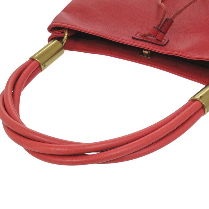 Gucci Leather Red Tote