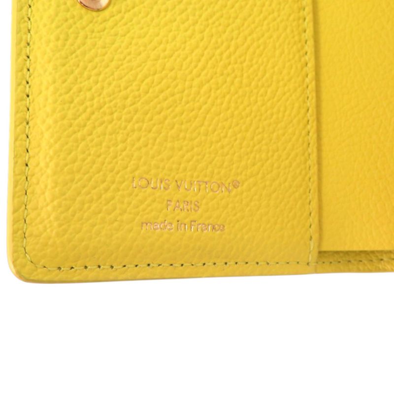 Louis Vuitton Portefeuille Empreinte Monogram Yellow Bifold