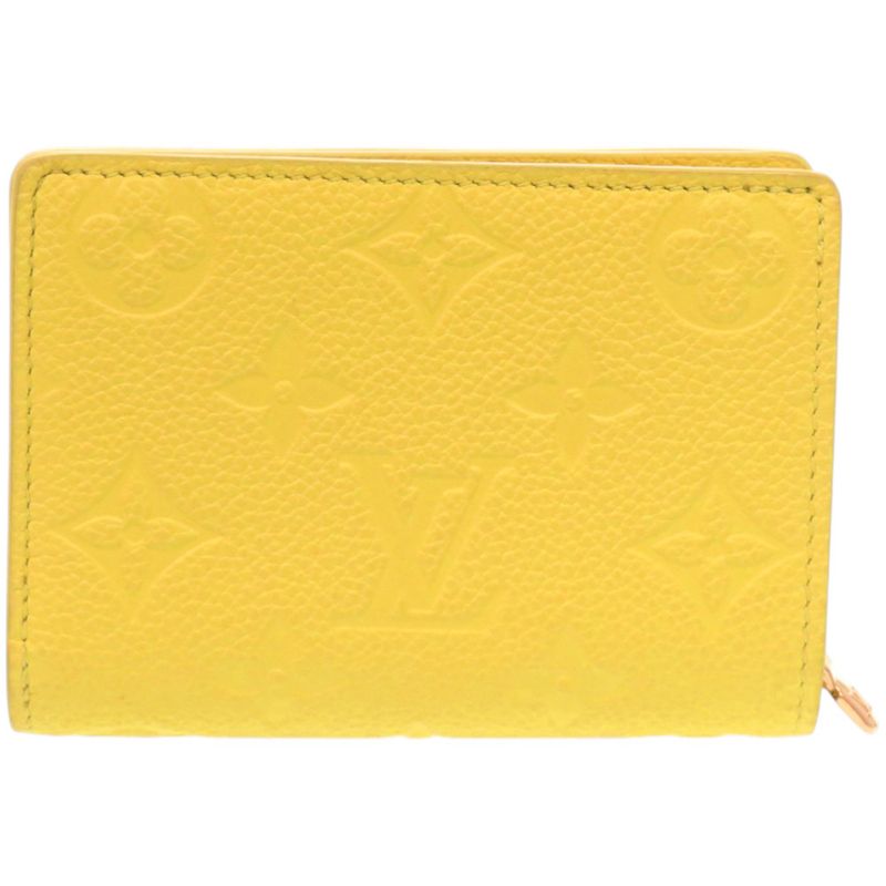 Louis Vuitton Portefeuille Empreinte Monogram Yellow Bifold