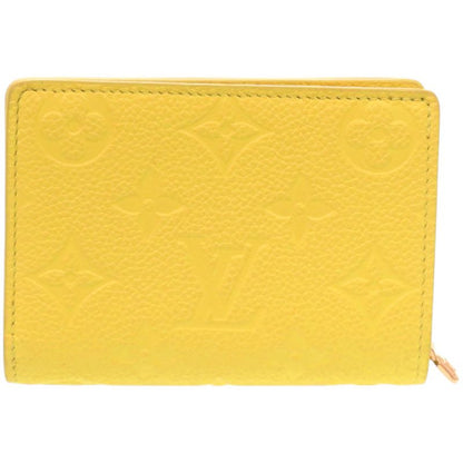 Louis Vuitton Portefeuille Empreinte Monogram Yellow Bifold