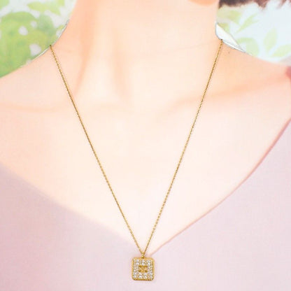 Celine Nightfall Necklace Metal Strass