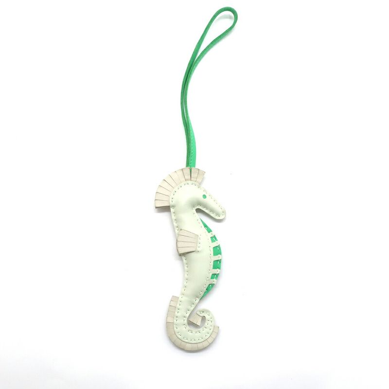 Hermes Ipo Seahorse Charm Agneau Milo