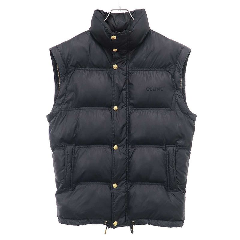 Celine 2-Way Patted Jacket Black 34