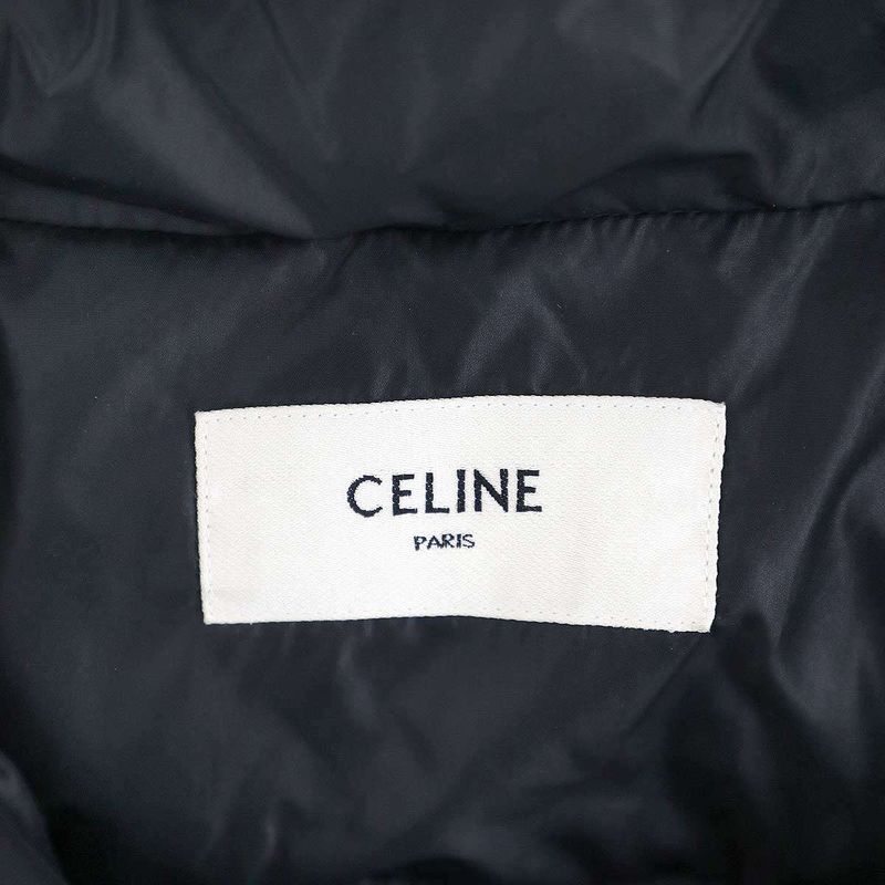 Celine 2-Way Patted Jacket Black 34