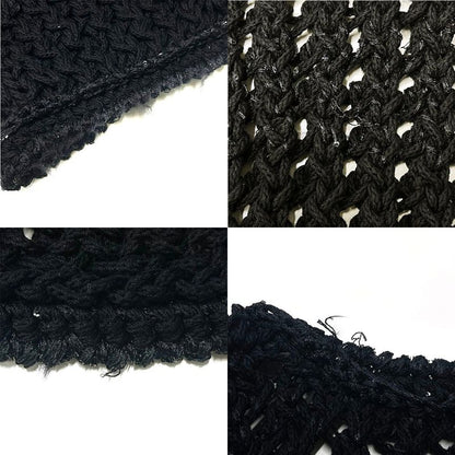 Chanel Sequin Knit Vest Black 34