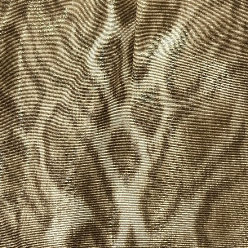 Celine Leopard Pencil Skirt Gold 34