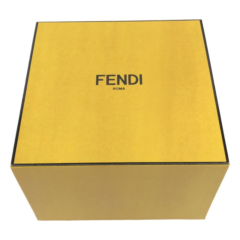 Fendi Logo Necklace Silver