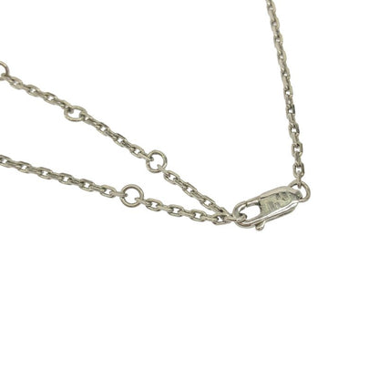 Fendi Logo Necklace Silver