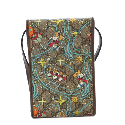 Gucci Disney GG Supreme Shoulder Bag Donal Beige