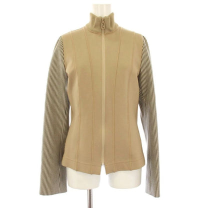 Fendi Multilayer Jacket Ensemble Check 42 Beige Aksm