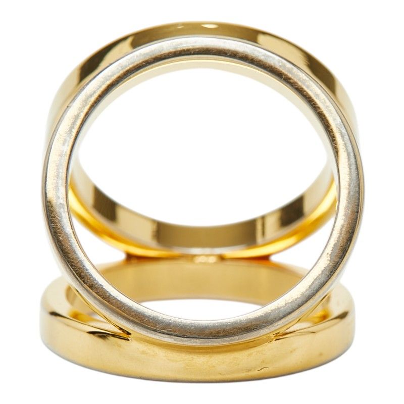 Hermes Trio Gold Plated Ring