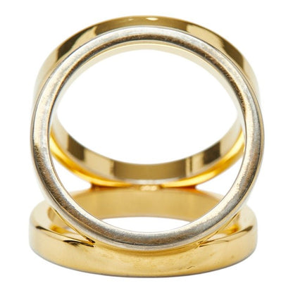 Hermes Trio Gold Plated Ring