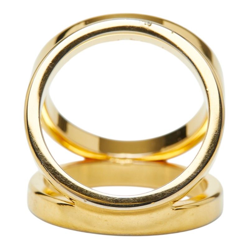 Hermes Trio Gold Plated Ring