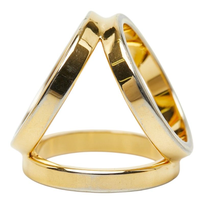 Hermes Trio Gold Plated Ring