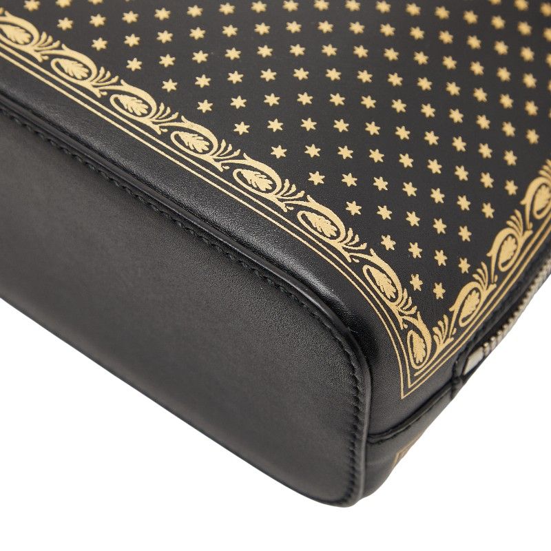 Gucci Sega Guccy Crossbody Shoulder Bag Black Leather