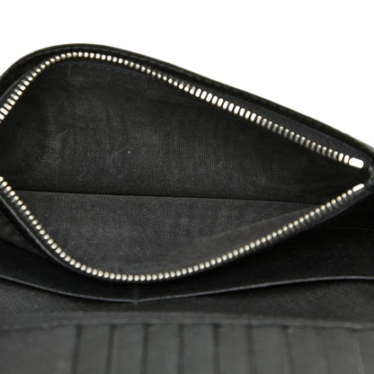 Prada Triangle Bifold Wallet Black Nero Saffiano Leather