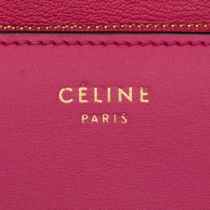 Celine Classic Box Pink Leather Shoulder Bag